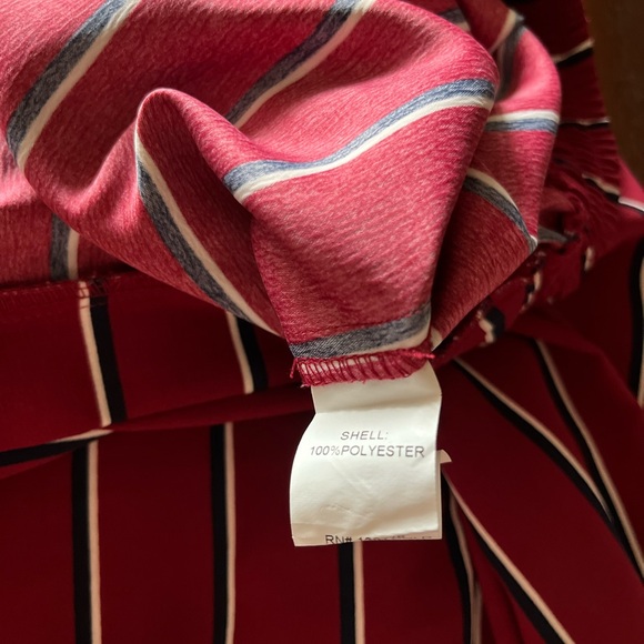 Mustard Seed M brick red, white and black, pants - Picture 12 of 12